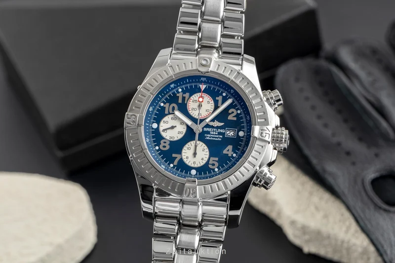 Breitling Super Avenger chronograph steel automatic men's watch A13370 [2503475]