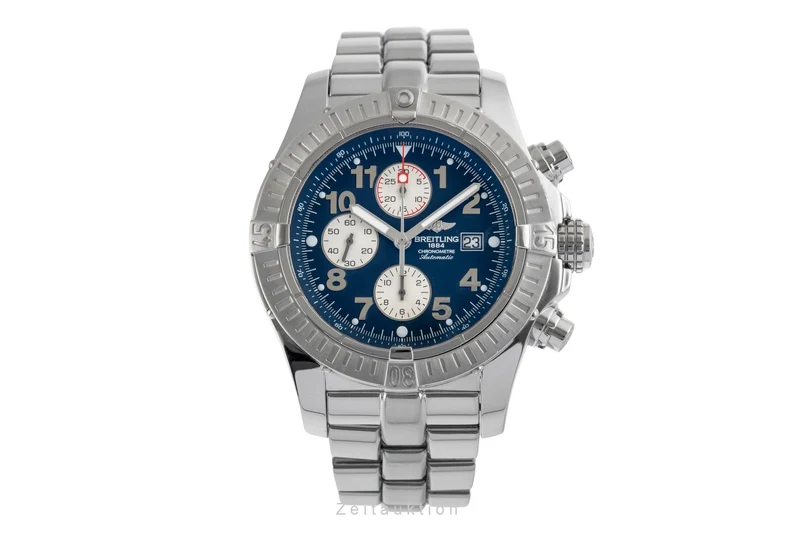 Breitling Super Avenger chronograph steel automatic men's watch A13370 [2503475]