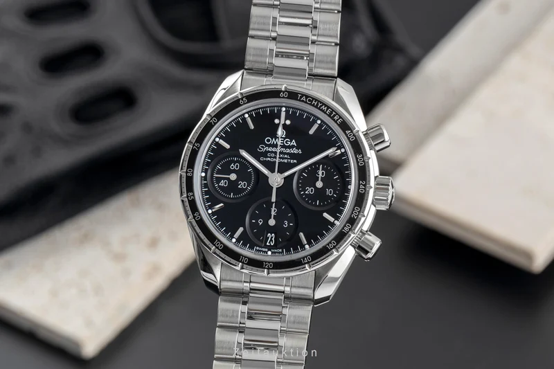 Omega Speedmaster chronograph steel automatic men's watch 324.30.38.50.01.001 [2502604]