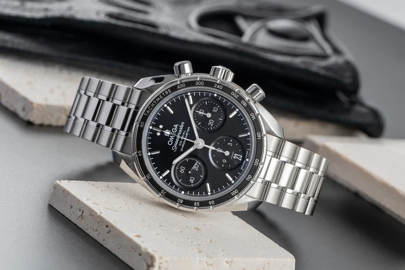 Omega Speedmaster chronograph steel automatic men's watch 324.30.38.50.01.001 [2502604]