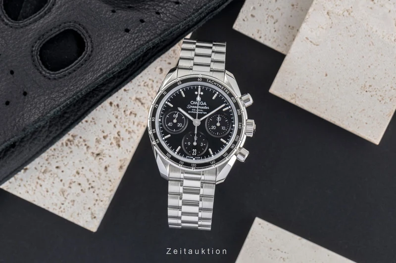 Omega Speedmaster chronograph steel automatic men's watch 324.30.38.50.01.001 [2502604]