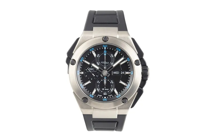 IWC Doppelchronograph chronograph titanium automatic men's watch IW386503 [2503396]