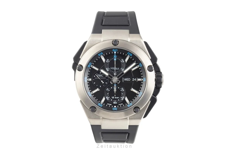 IWC Doppelchronograph chronograph titanium automatic men's watch IW386503 [2503396]