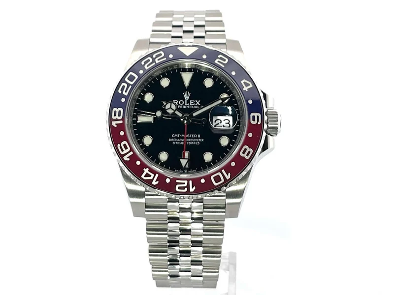 Rolex GMT Master II Edelstahl 126710BLRO