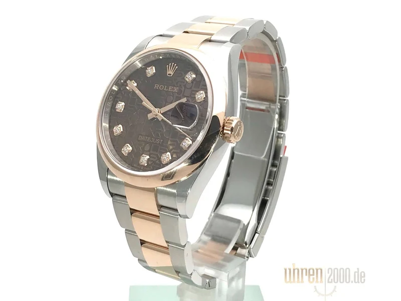 Rolex Datejust 36 126201 Schoko J Diamant