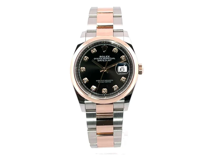 Rolex Datejust 36 126201 Schwarz Diamant