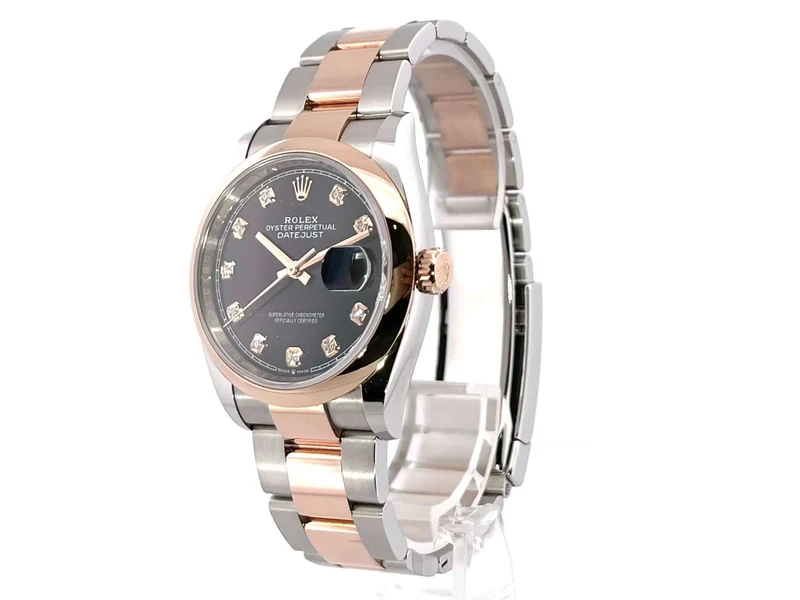 Rolex Datejust 36 126201 Schwarz Diamant