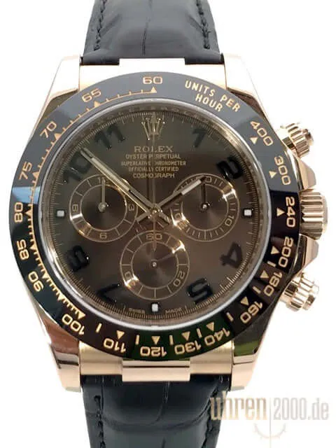 Rolex Daytona Everose-Gold - Leder 116515LN aus 2014 LC100