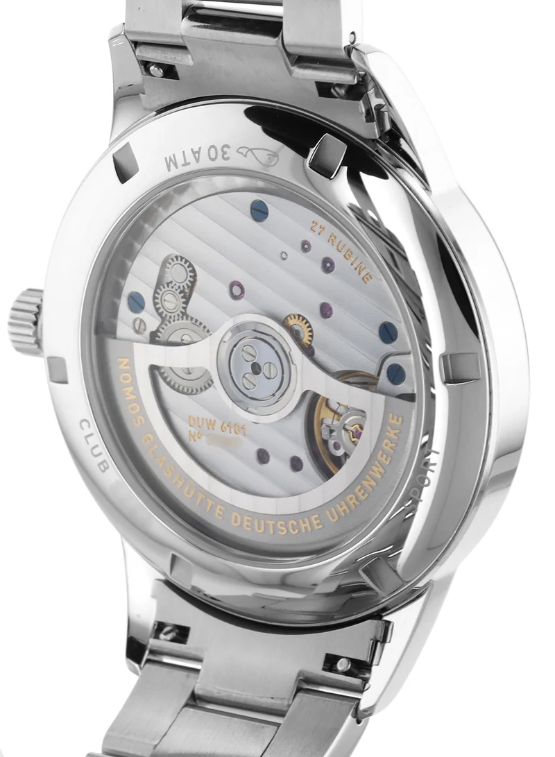 NOMOS Glashütte Club Sport Neomatik 42 Datum Schwarz