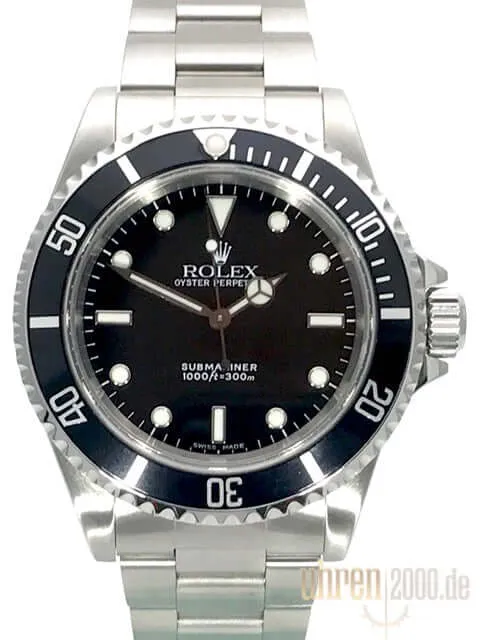 Rolex Submariner 40 Edelstahl ohne Datum 14060