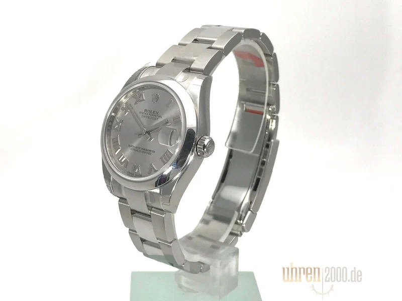 Rolex Oyster Datejust 31 178240 Rhodium Römisch