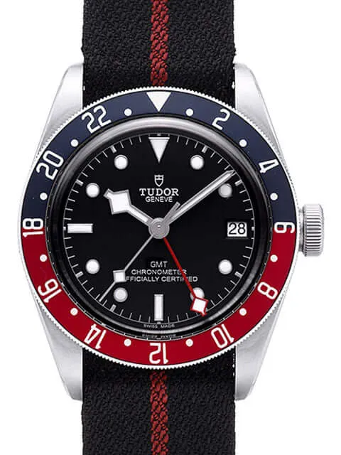 Tudor Heritage Black Bay GMT 79830RB-0003 Textilband