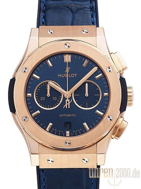 Hublot Classic Fusion Blue Chronograph 42 King Gold 541.OX.7180.LR