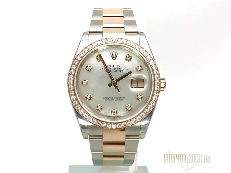 Rolex Datejust 36 126281RBR Perlmutt Diamant