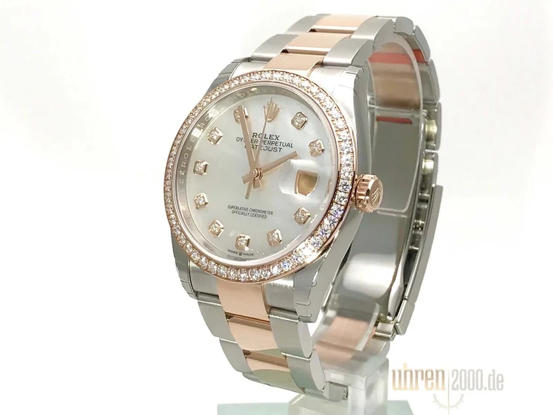 Rolex Datejust 36 126281RBR Perlmutt Diamant