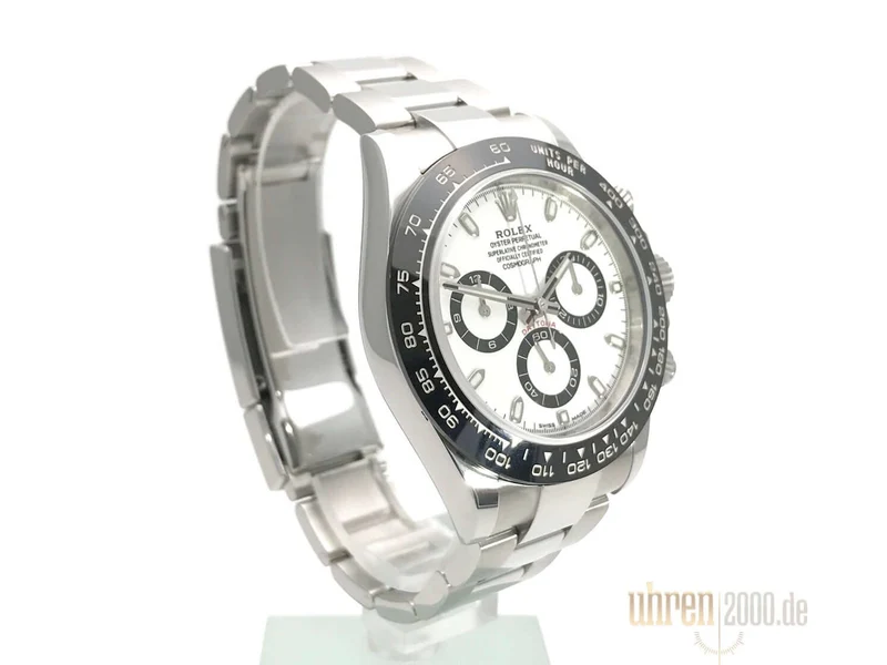 Rolex Daytona Edelstahl 116500LN Weiß aus 2016 LC100