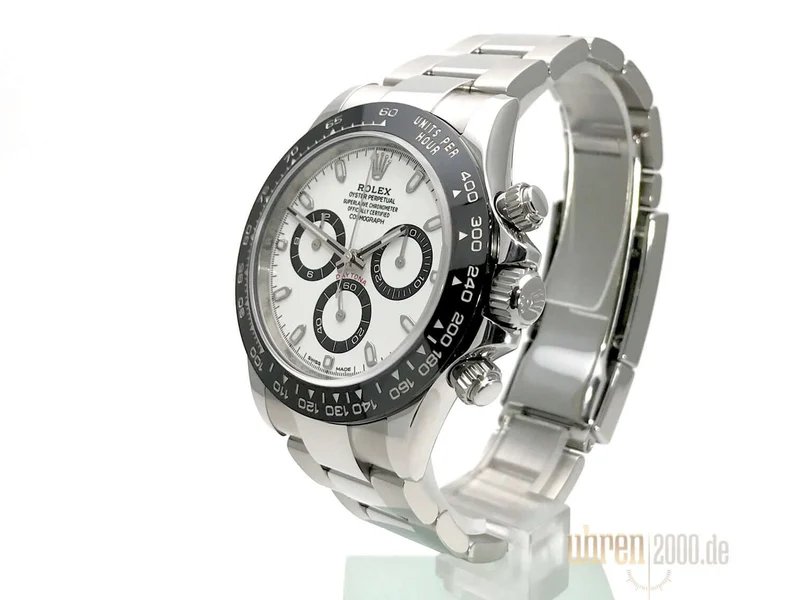 Rolex Daytona Edelstahl 116500LN Weiß aus 2016 LC100