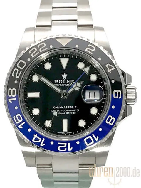 Rolex GMT Master II Edelstahl 116710 BLNR gebraucht aus 2016