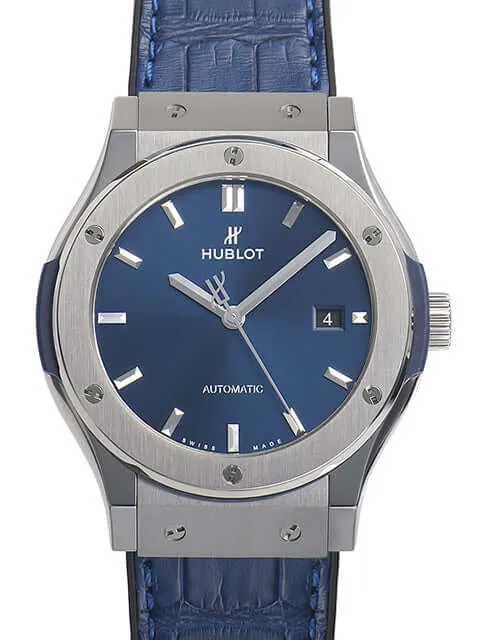 Hublot Classic Fusion Titanium 42 Blue 542.NX.7170.LR