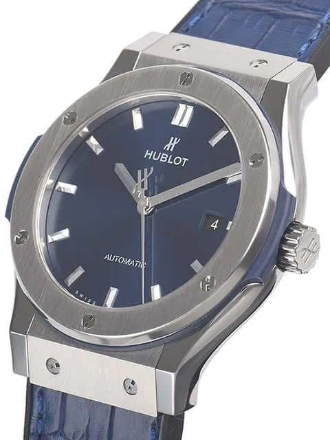 Hublot Classic Fusion Titanium 42 Blue 542.NX.7170.LR