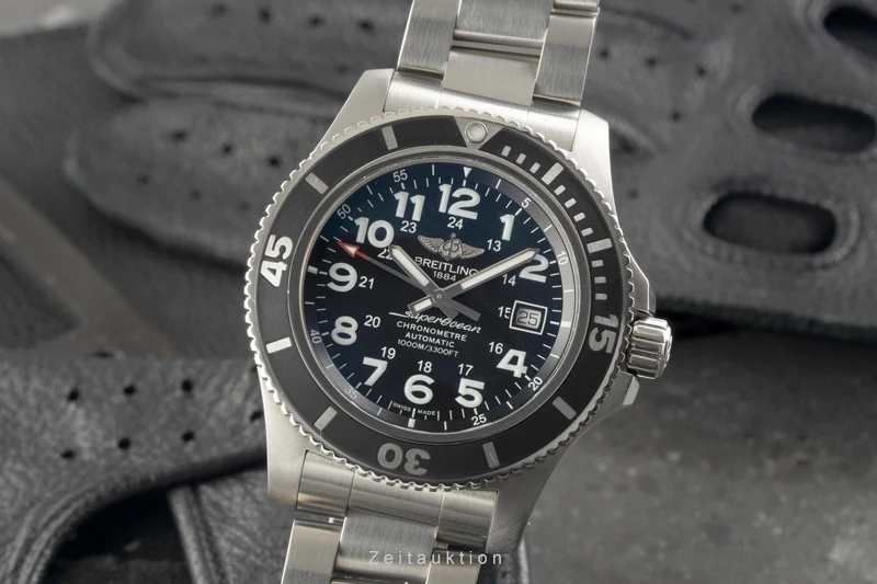 Breitling Superocean steel automatic men's watch A17392D7/BD68 [2504849]