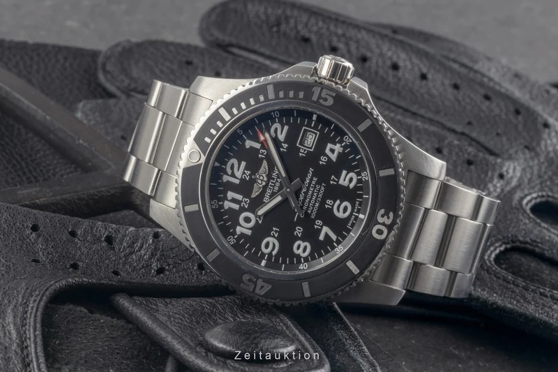 Breitling Superocean steel automatic men's watch A17392D7/BD68 [2504849]