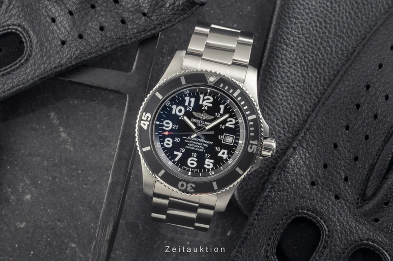 Breitling Superocean steel automatic men's watch A17392D7/BD68 [2504849]