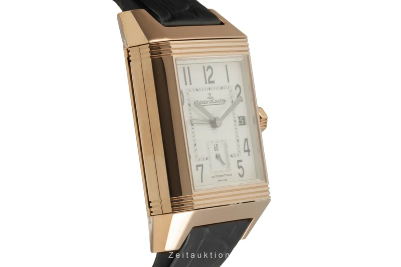 Jaeger LeCoultre Reverso 18 ct red gold automatic men's watch Q7002420 230.2.77 [2504669]