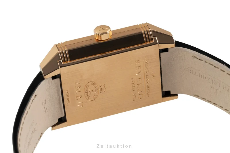 Jaeger LeCoultre Reverso 18 ct red gold automatic men's watch Q7002420 230.2.77 [2504669]