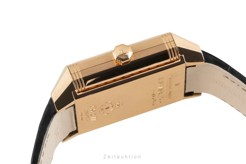 Jaeger LeCoultre Reverso 18 ct red gold automatic men's watch Q7002420 230.2.77 [2504669]