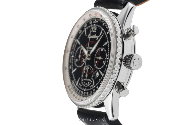 Breitling Montbrillant chronograph steel automatic men's watch A41330 [2504374]