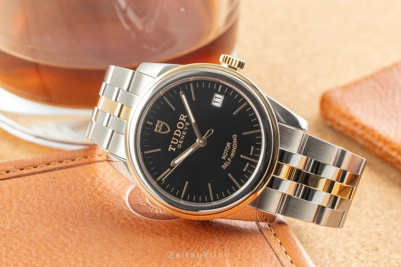 Tudor Glamour Date steel / gold automatic men's watch 55003 [2504254]