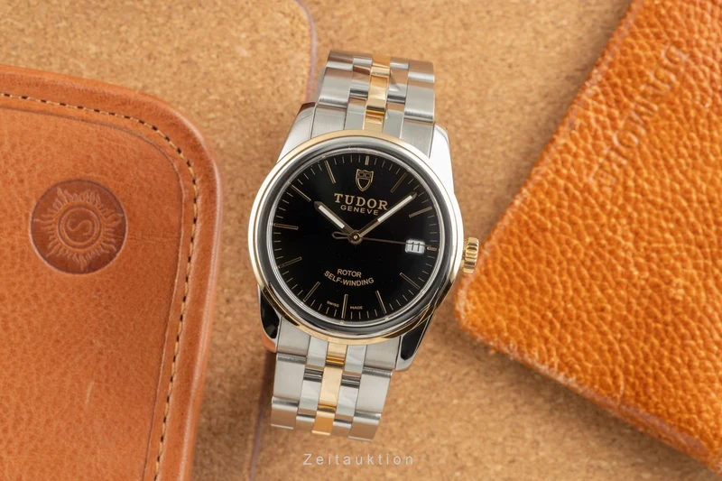 Tudor Glamour Date steel / gold automatic men's watch 55003 [2504254]