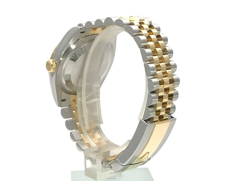 Rolex Datejust 36 126233 Weiß Römisch Jubile-Band
