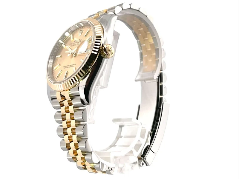 Rolex Datejust 36 126233 Champagner Index Jubile-Band