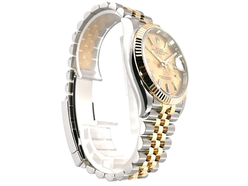 Rolex Datejust 36 126233 Champagner Index Jubile-Band