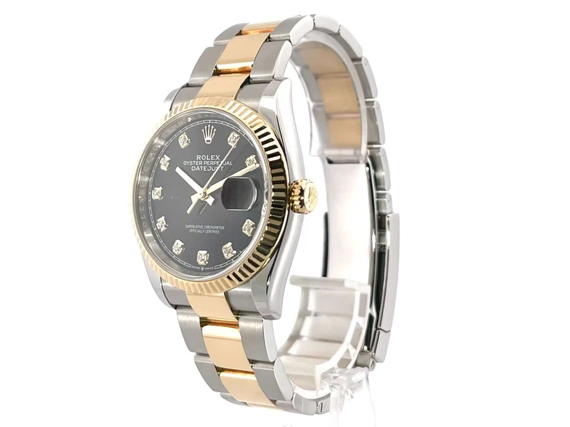 Rolex Datejust 36 126233 Schwarz Diamant