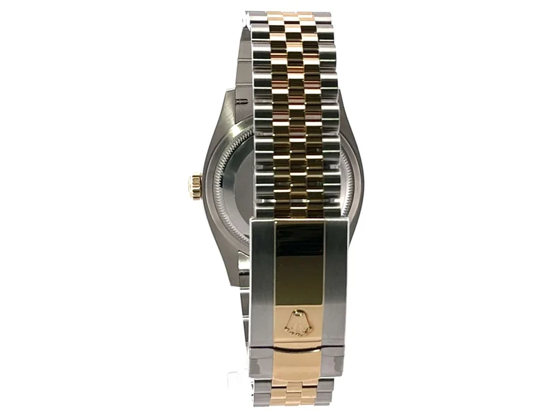 Rolex Datejust 36 126233 Schwarz Diamant Jubile-Band