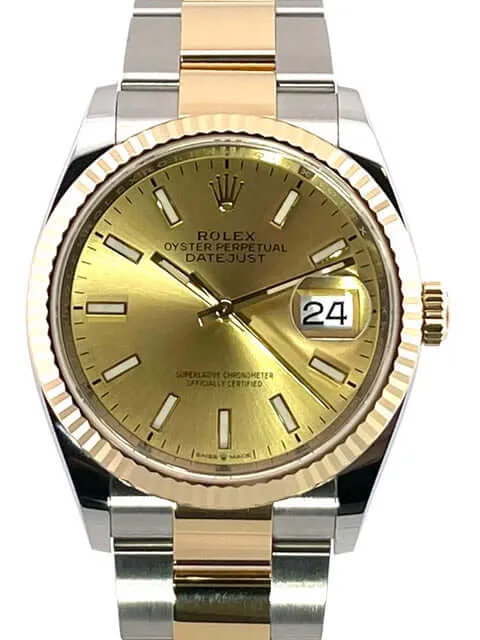 Rolex Datejust 36 126233 Champagner Index
