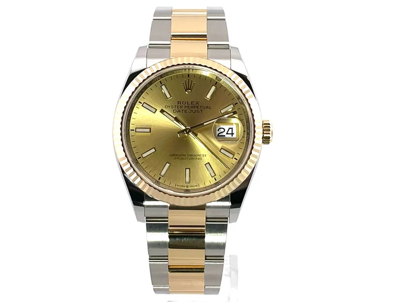 Rolex Datejust 36 126233 Champagner Index