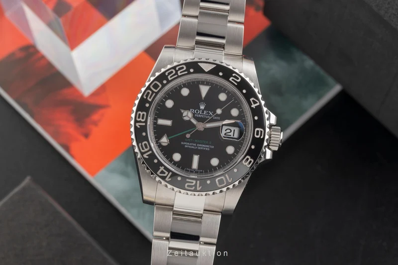 Rolex GMT-Master II steel automatic men's watch 116710LN [2504395]