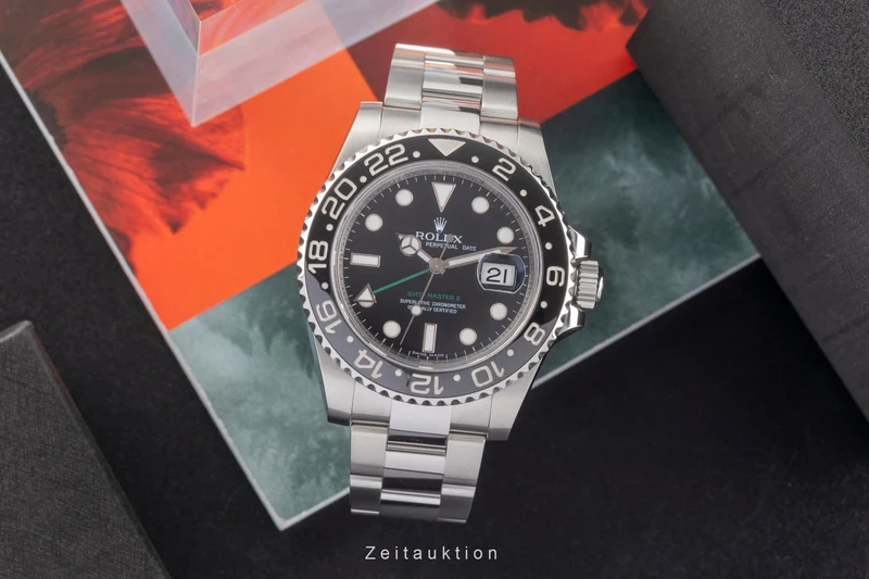 Rolex GMT-Master II steel automatic men's watch 116710LN [2504395]
