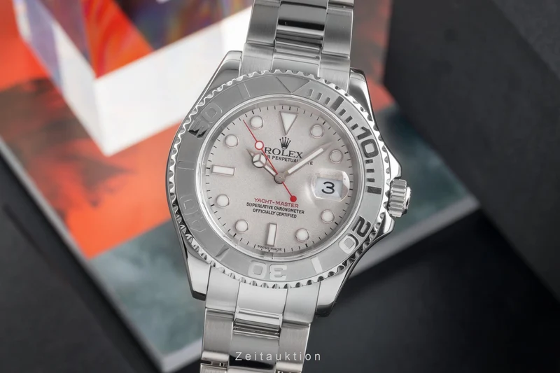 Rolex Yacht-Master steel / platinium automatic men's watch 16622 [2504387]