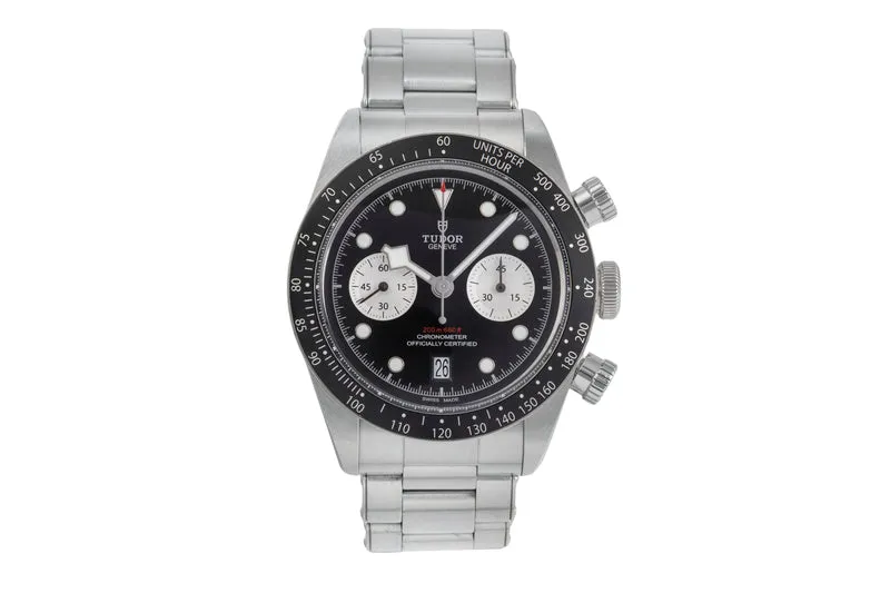 Tudor Black Bay chronograph steel automatic men's watch 79360N [2504393]