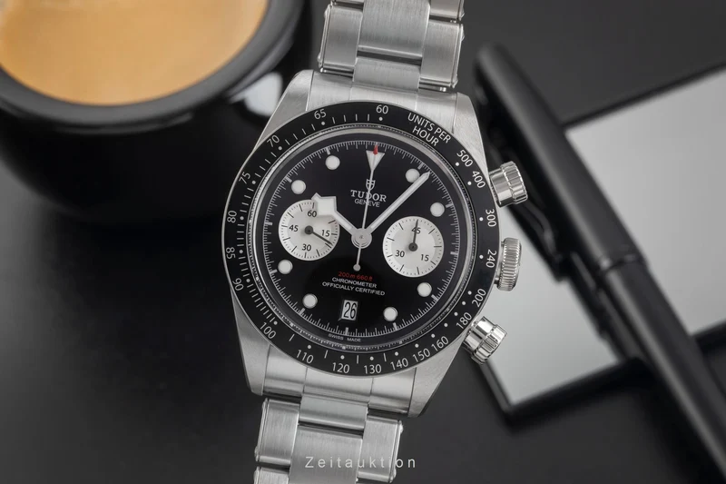 Tudor Black Bay chronograph steel automatic men's watch 79360N [2504393]