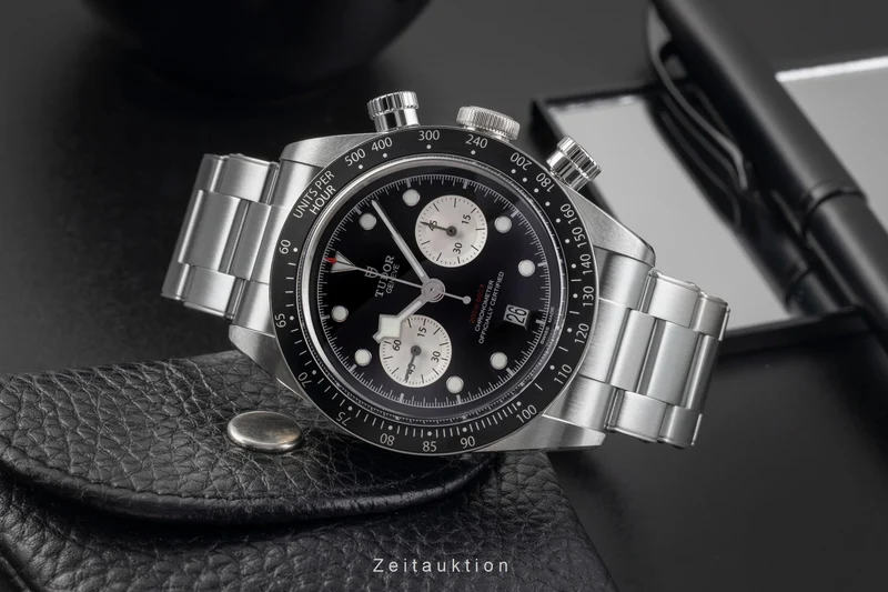 Tudor Black Bay chronograph steel automatic men's watch 79360N [2504393]