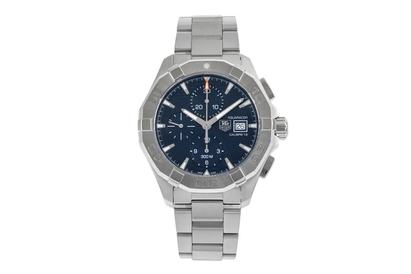 Tag Heuer Aquaracer chronograph steel automatic men's watch CAY2112-2 [2504341]