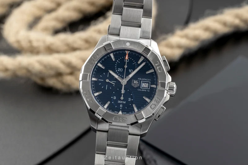 Tag Heuer Aquaracer chronograph steel automatic men's watch CAY2112-2 [2504341]
