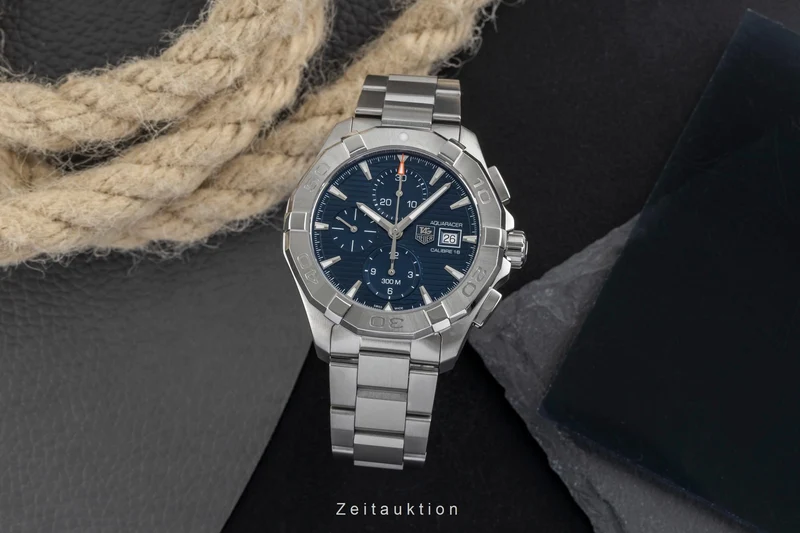 Tag Heuer Aquaracer chronograph steel automatic men's watch CAY2112-2 [2504341]