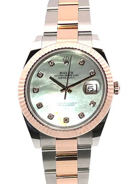 Rolex Datejust 41 126331 Perlmutt Diamant